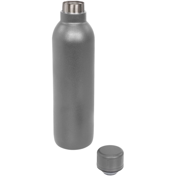 Bouteille de sport de 510ml avec isolation par le vide et couche de cuivre Odin - Gris