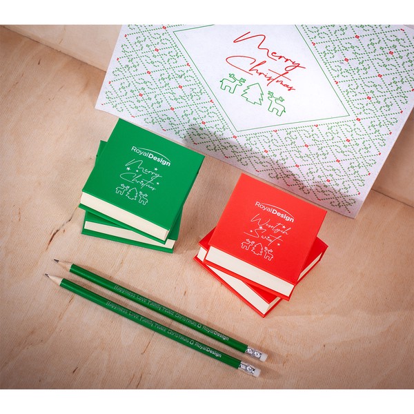 Paper note block - White