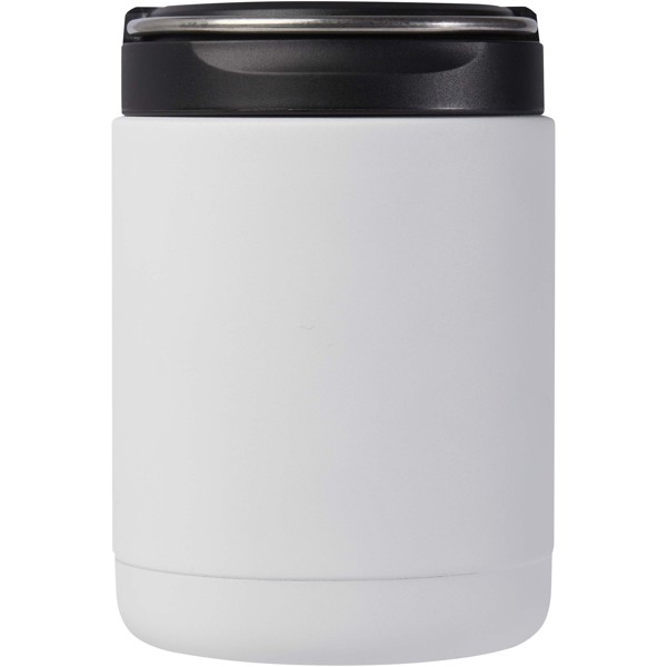 Doveron 500 ml isolierter Lunchpot aus recyceltem Edelstahl - weiss
