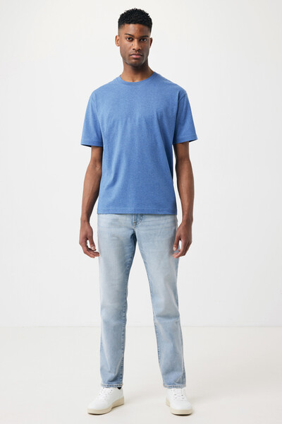 Tričko Iqoniq Teide z recykl. bavlny - Heather Blue / 5XL