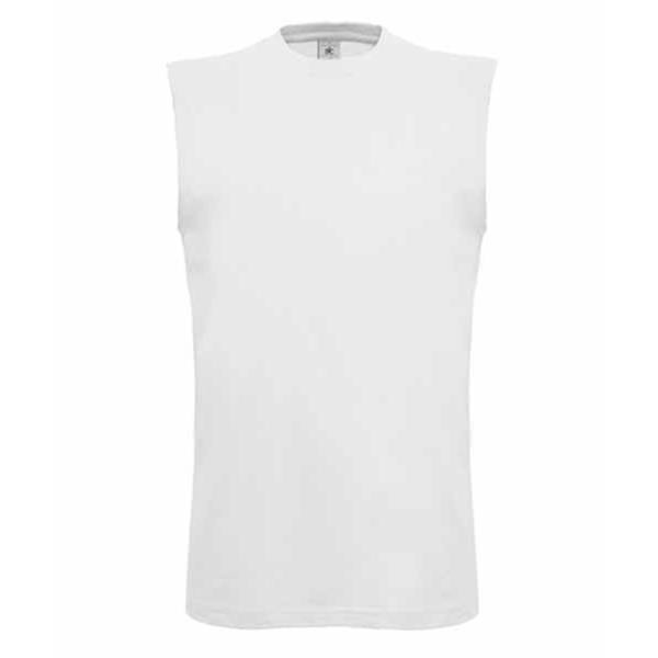 T-Shirt B&C Exact Move 145G - 100% Algodão (Investindo Em Better Cotton) - Branco / 2XL