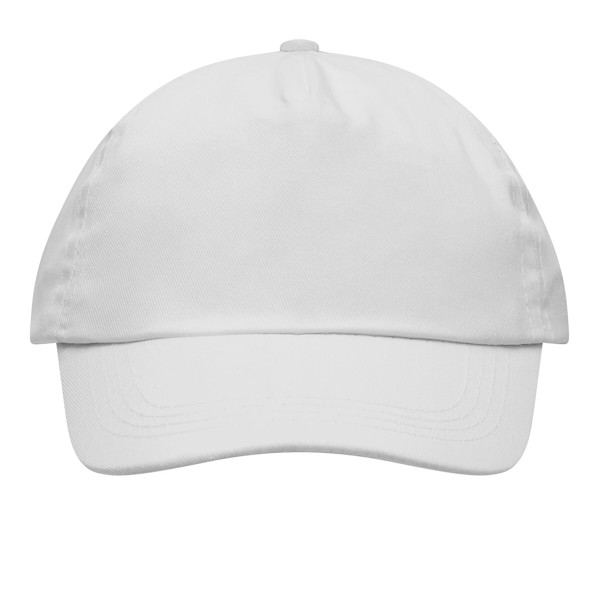 5-Panel-Cap Favourite - Weiß