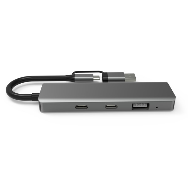 HUB USB-A & USB-C 5-en-1
