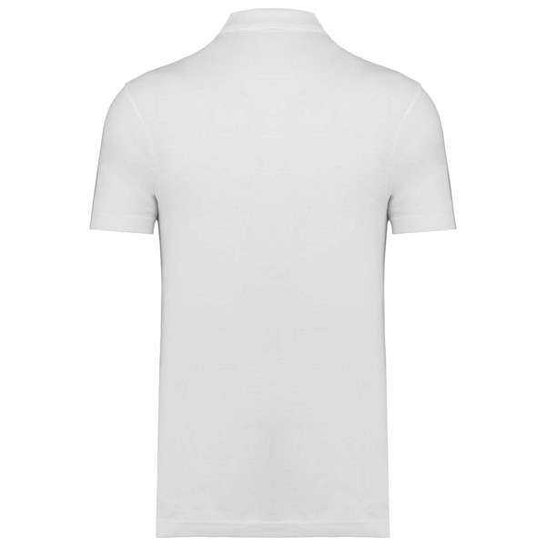 Unisex Piqué Polo Shirt - White / 4XL