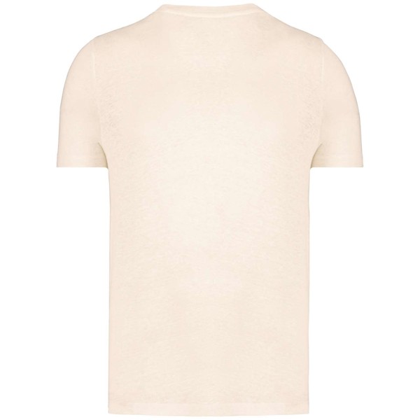 Men's Linen T-Shirt - Ivory / M
