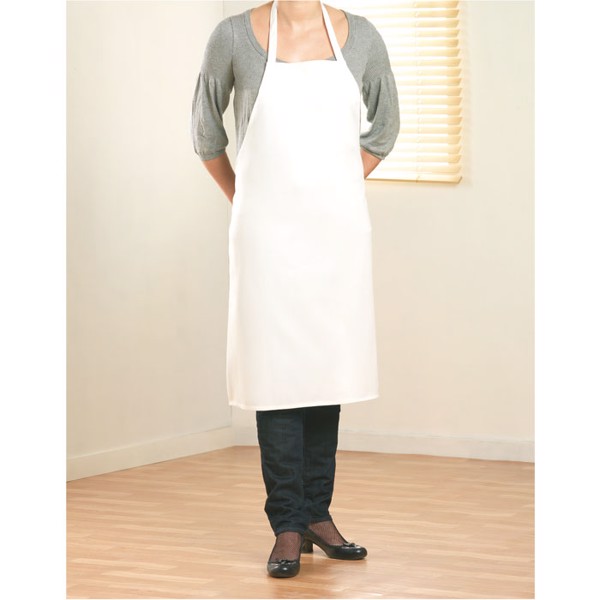 Kitchen apron in cotton Kitab - White