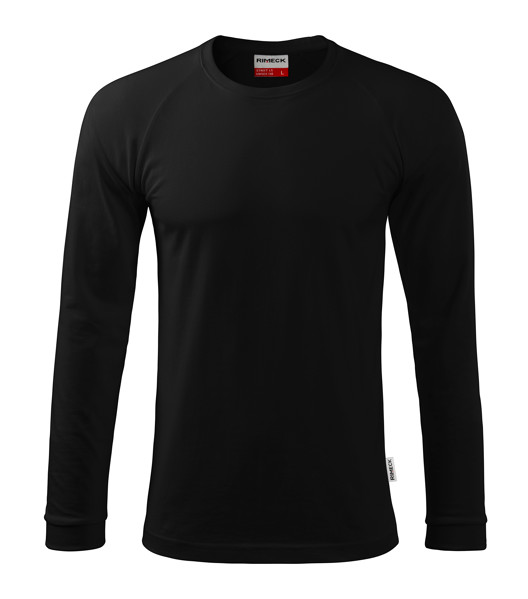 Triko Unisex Rimeck® Street Ls - Černá / 4XL