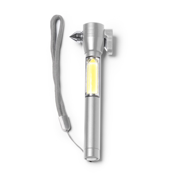 Hammer Flashlight Daga - Silver