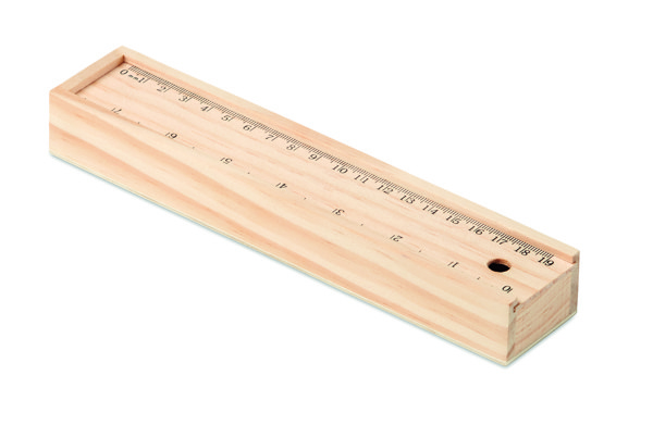 Stationery set in wooden box Todo Set