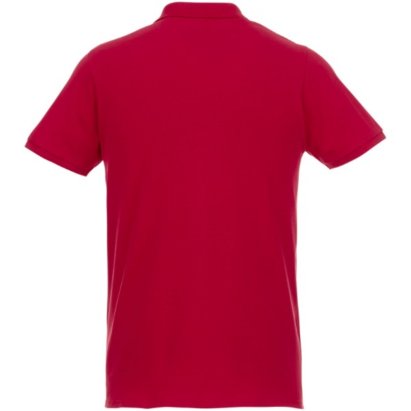 Polo bio recyclé manches courtes homme Beryl - Rouge / M