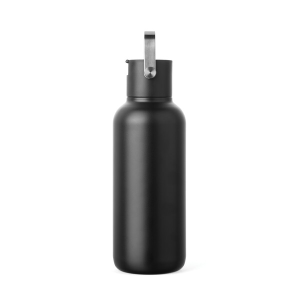 VINGA Cael RCS SS sip bottle 600ML - Black