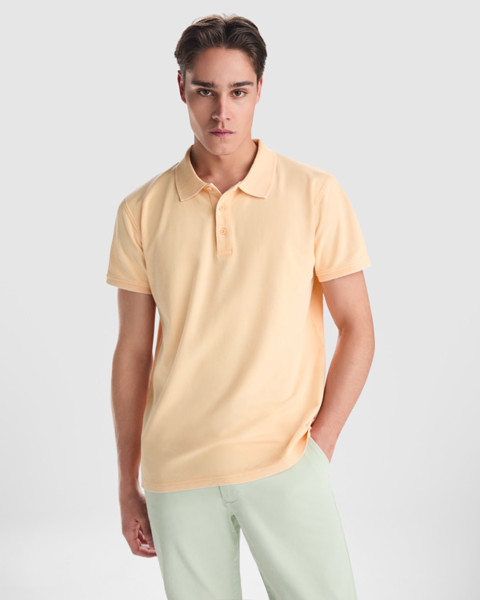 Cobain Polo Shirt - Stone Grey Wash / XS