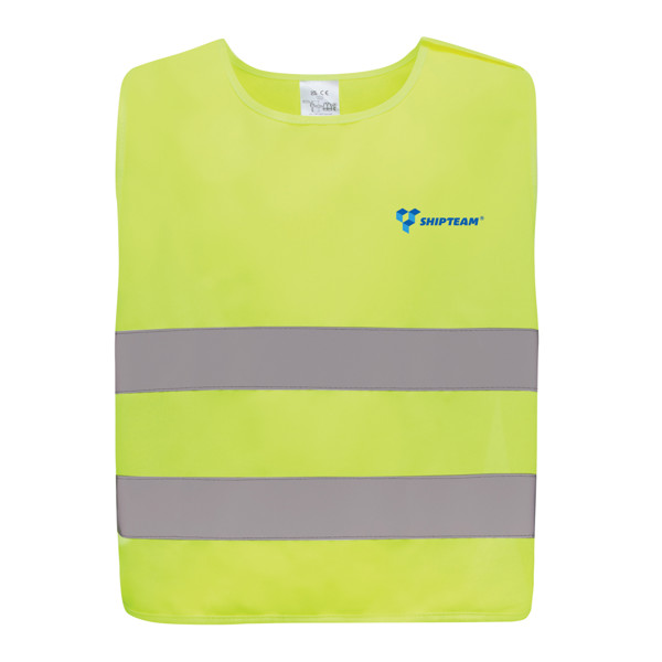 XD - GRS recycled PET high-visibility safety vest 7-12 years