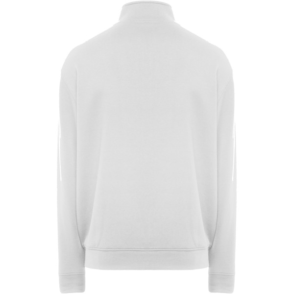 Ulan unisex full zip sweater - White / XL