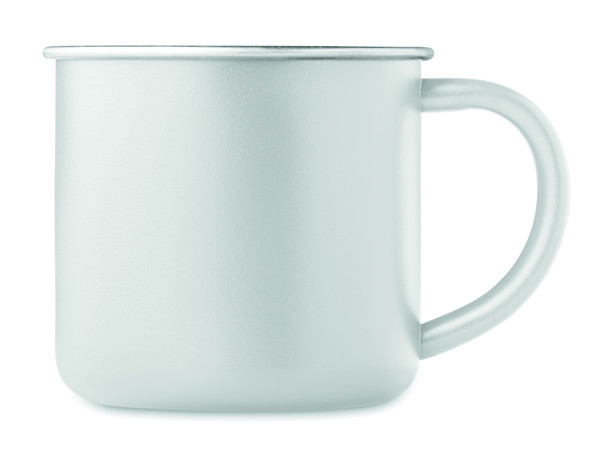 Caribu mug recycled stainless steel, 300 ml - White