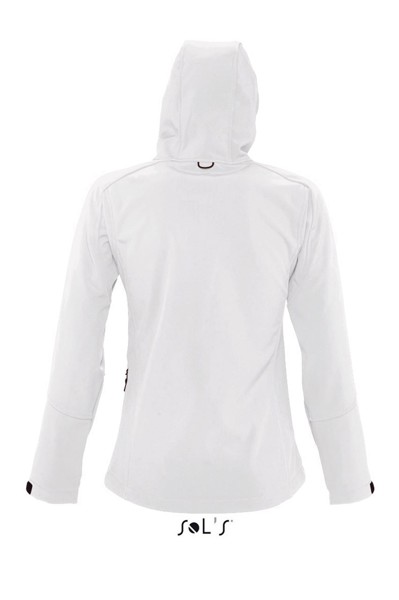 Sol's Replay Women - Hooded Softshell - White / M