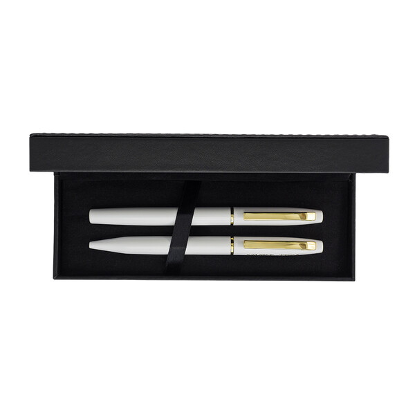 Mirrores Stationery Set - White