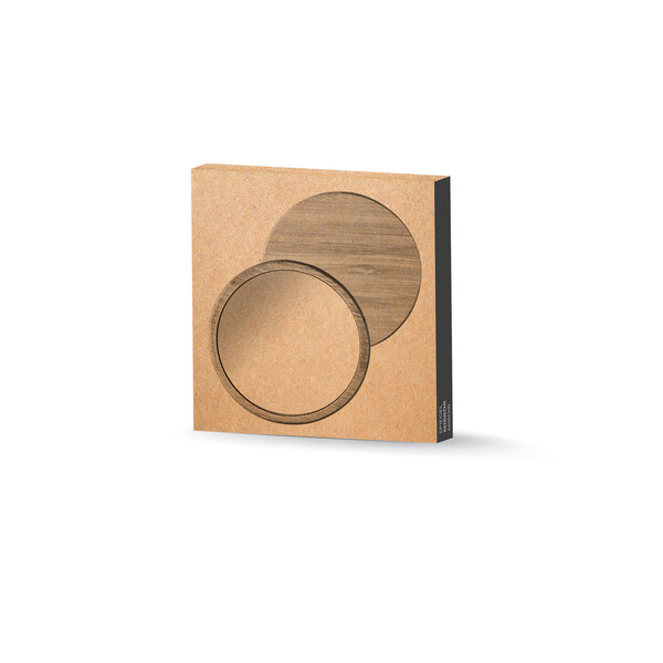 Miroir CATANZARO - marron clair