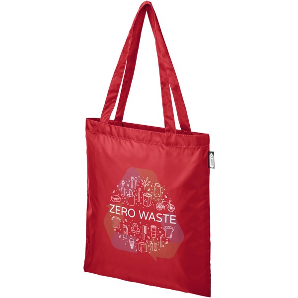 Tote bag Sai in PET riciclato - 7L - Rosso