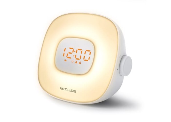 Muse wake up light, FM radio, USB-C charging