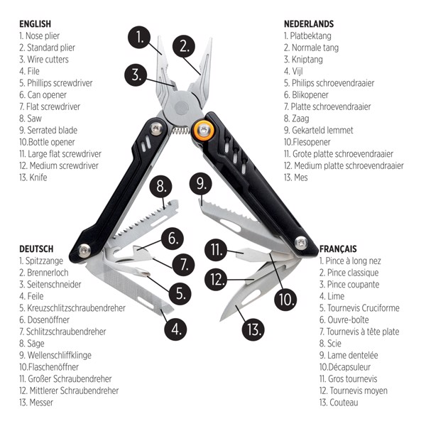 XD - Excalibur tool and plier