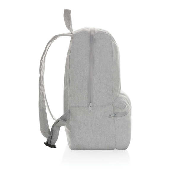 Impact Aware backpack 285 gsm recycled canvas - Grey