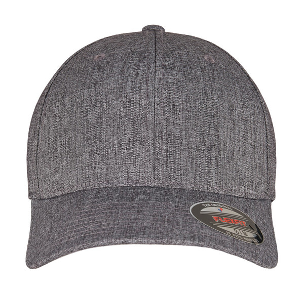 Flexfit Heatherlight Cap - Melange Dark Grey / L/XL