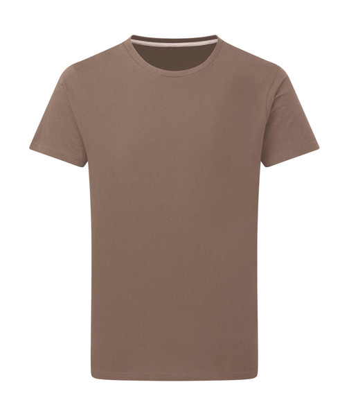Signature Tagless Tee Men - Deep Taupe / 3XL