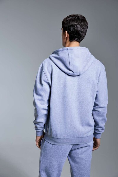 Anthem Studio Zipped Hoodie - Grey Marl / 3XL