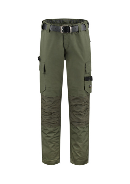 Pracovné nohavice unisex Tricorp Work Pants Twill Cordura - Army / 62