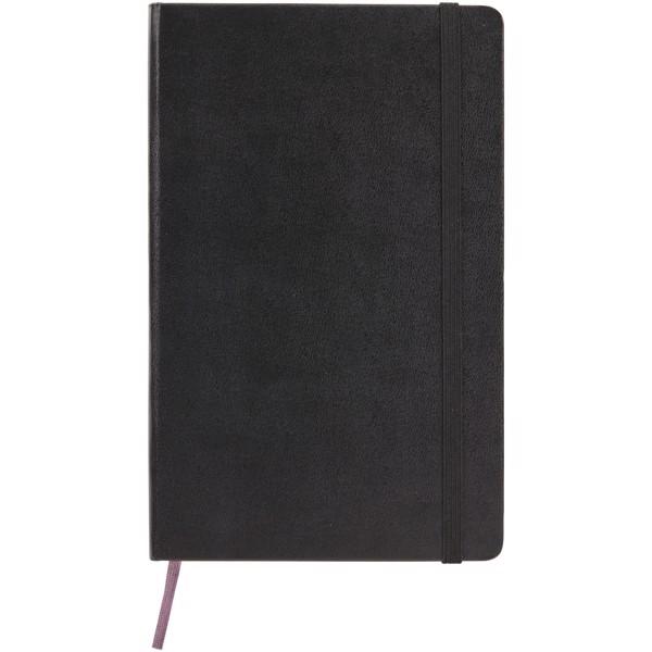 Moleskine Classic L hard cover notebook - ruled - Solid Black