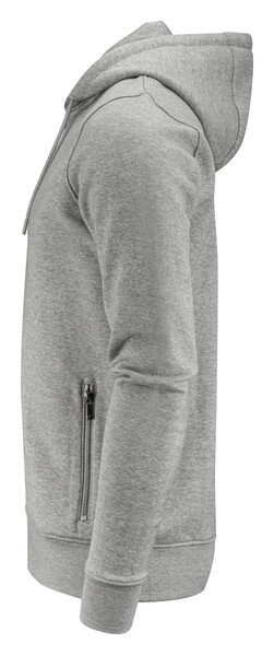 Harvest Westwood Zip Hoodie Grey Melange M