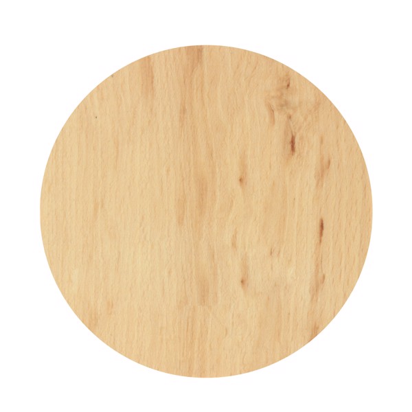 Coaster "Woody" Round