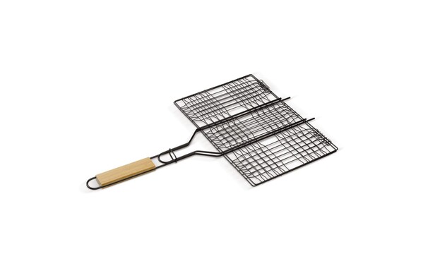 Grill de barbecue rectangulaire - Bois
