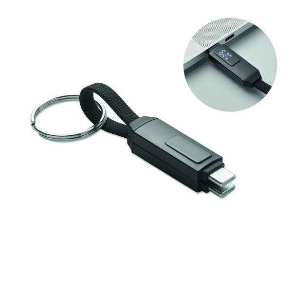 Porte-clés et câble de charge Keysto