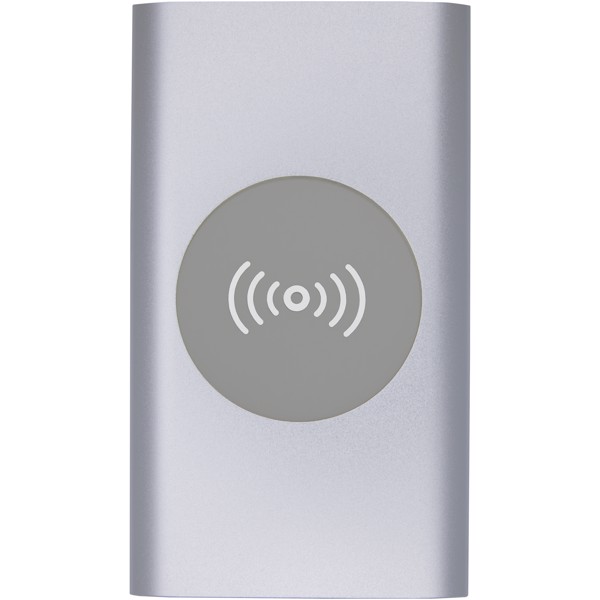 Juice 4000mAh trådløs powerbank - Sølv