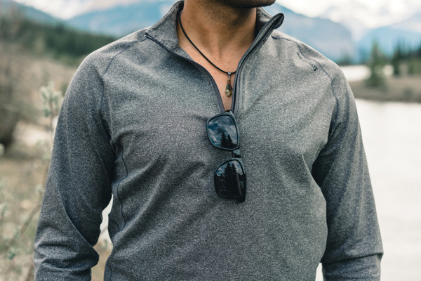 Polarizační sluneční brýle Swiss Peak z RCS recykl. plastu