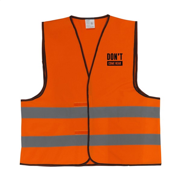 Safety Reflex Vest veste de sécurité - orange fluo