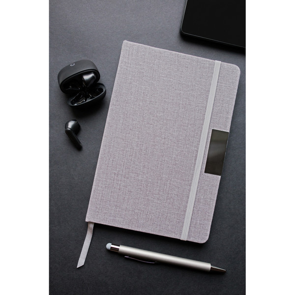 RPET notebook A5 | Raysha - grey