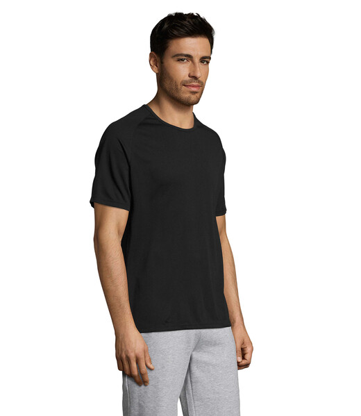 SPORTY T-shirt homem - PretoXL
