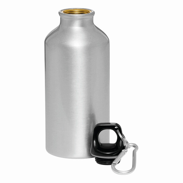 Aluminium Drinking Bottle Transit - Silver