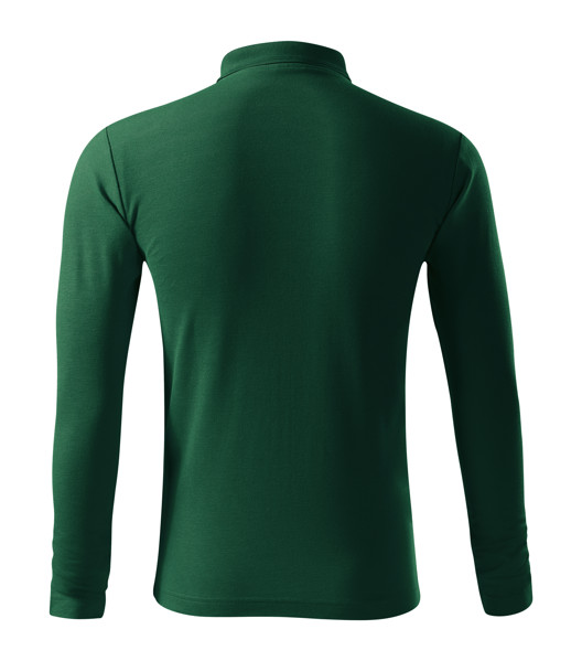 Polokošile Pánská Malfini® Pique Polo Ls - Dark Green / M