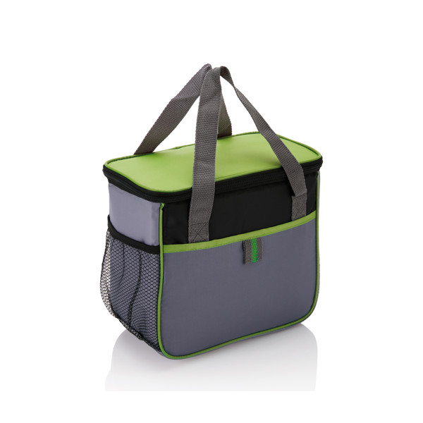 Basic Kühltasche - Grün / Grau