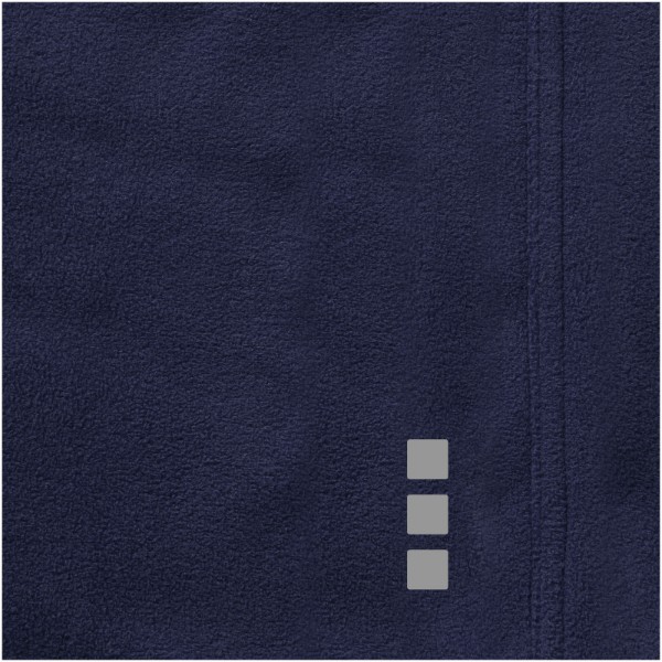 Casaco micro polar com fecho completo de mulher Brossard - Azul marinho / L