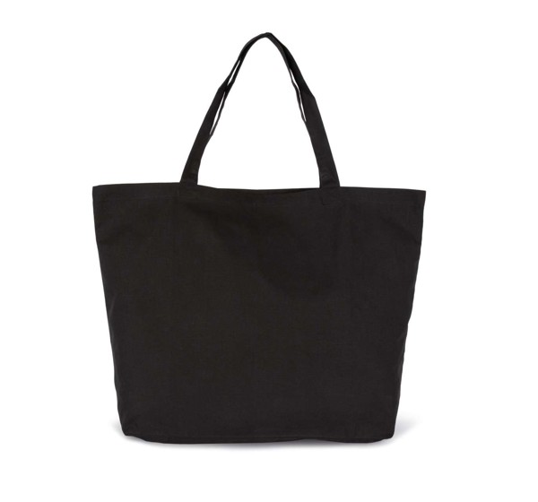 EXTRA VELIKA TORBA ZA KUPOVANJE OD PAMUKA - Black