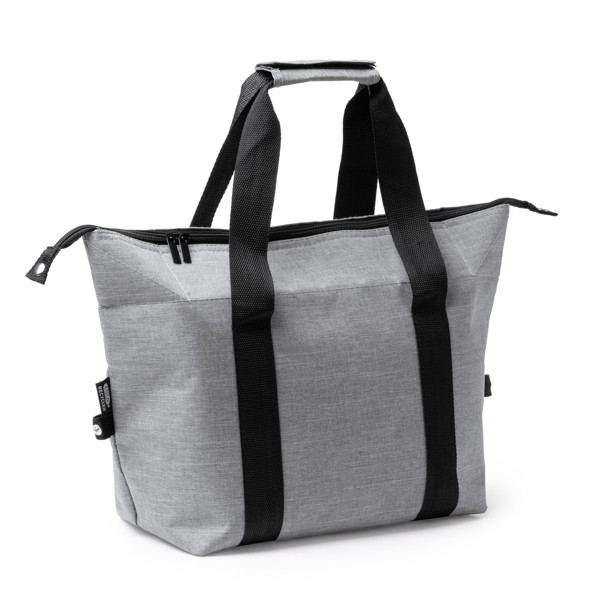 Nevera bolsa isotérmica plegable de poliéster reciclado RPET personalizada