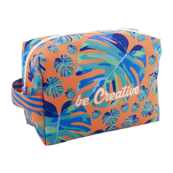 Custom Cosmetic Bag CreaBeauty Carry - White