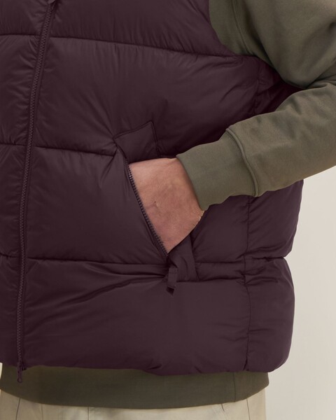 Puffer Gilet 2.0 - Red Brown / XL
