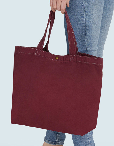 Large Canvas Shopper - Primrose Pink / ONE SIZE