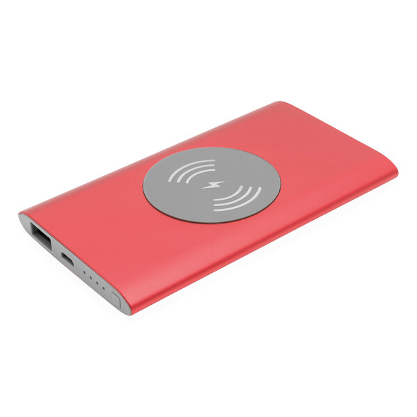 Powerbank Wireless Power - Red